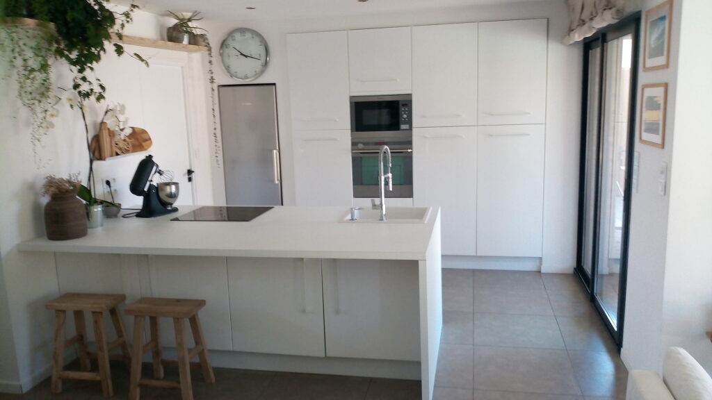 Pose de plan de travail dans le Bassin d'Arcachon - Après