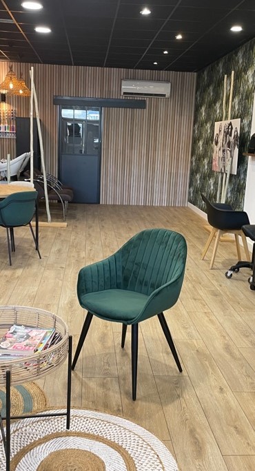 Rénovation salon de coiffure Arès