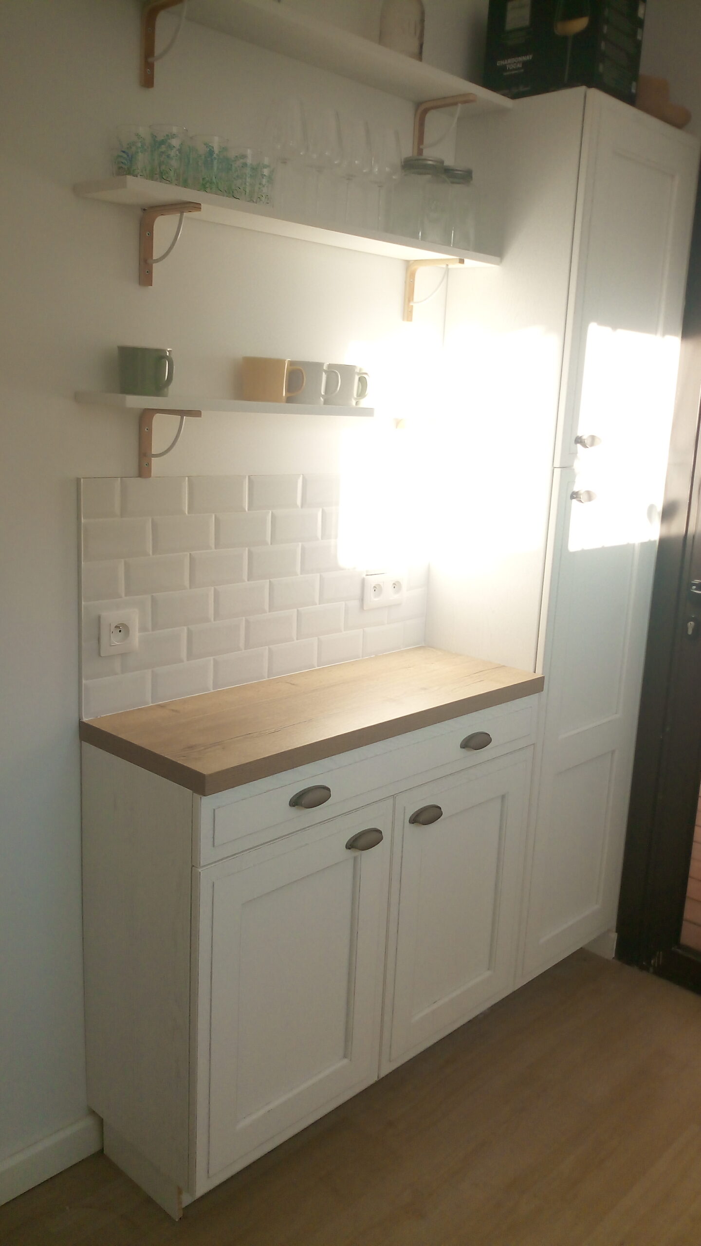 cuisine de chêne blanchi en gironde